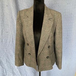 Tweed Crop Blazer